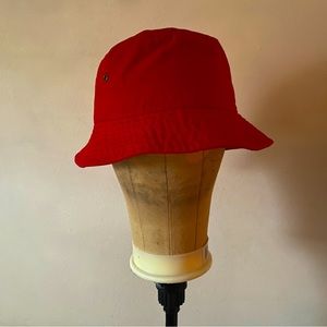 Red Bucket hat